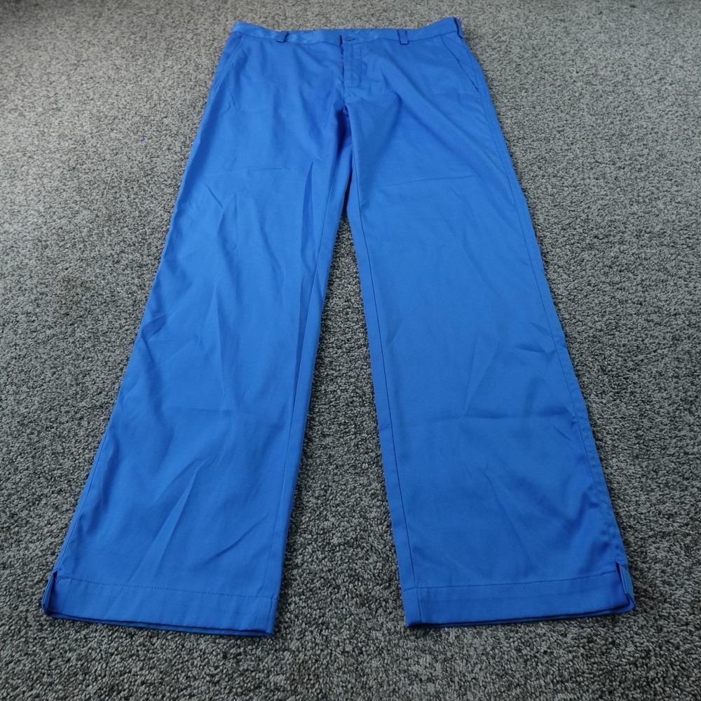 Nike Pants Mens 34X32 Blue Golf Tour Performance‎ Tech Chino Trouser Stretch